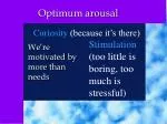 Understanding Optimal Arousal: Balancing Curiosity and Stimulation in Everyday Life - slide 1