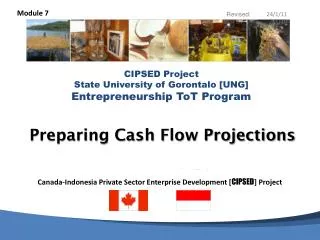 Preparing Cash Flow Projections