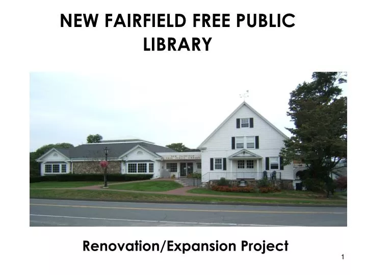 new fairfield free public library