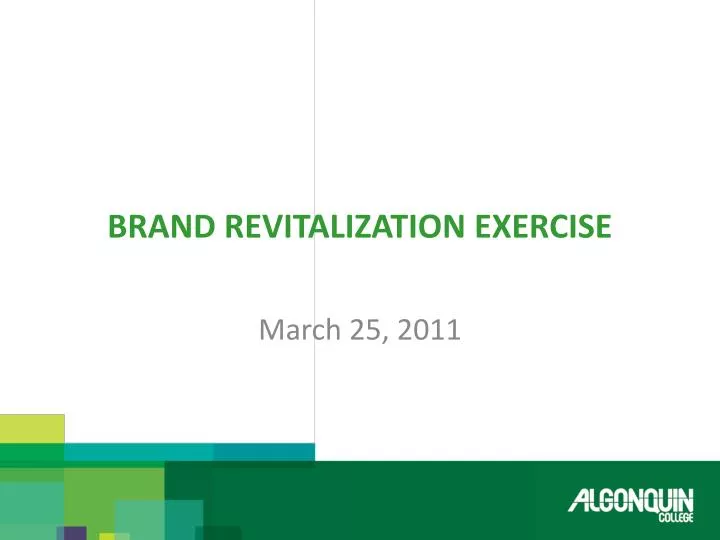 brand revitalization exercise
