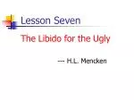 Lesson Seven - slide 1