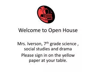 Welcome to Open House