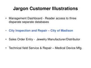Jargon Customer Illustrations