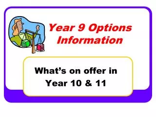 Year 9 Options Information