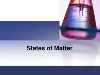 states of matter