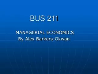 BUS 211