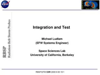 Integration and Test