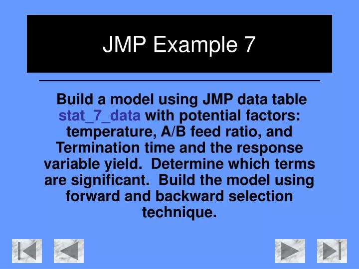 jmp example 7