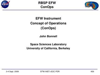 RBSP EFW ConOps