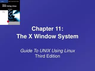 Guide To UNIX Using Linux Third Edition