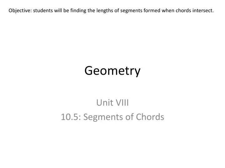 geometry