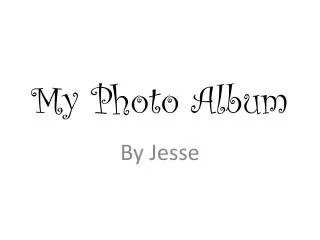 my photo album