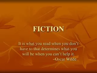 FICTION