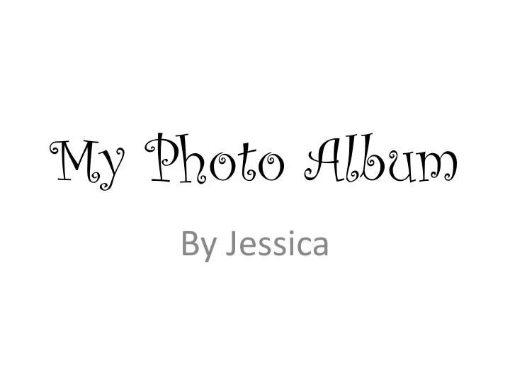 my photo album