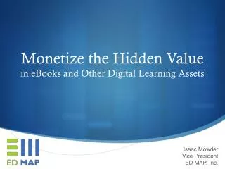 Monetize the Hidden Value in eBooks and Other Digital Learning Assets