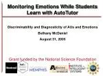 Grant funded by the National Science Foundation - slide 1