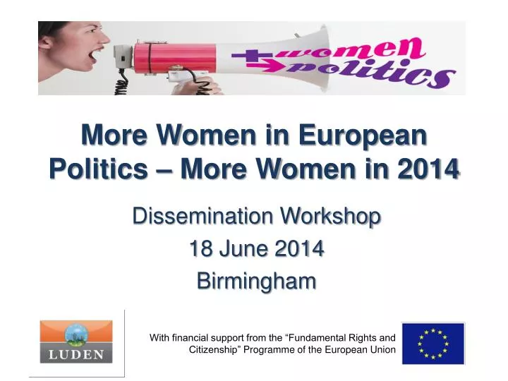 more women in european politics more women in 2014