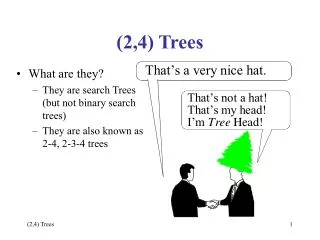 (2,4) Trees