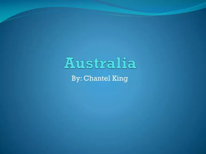 australia