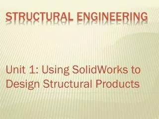 Structural Engineering