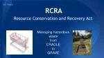 RCRA - slide 1