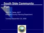 South Side Community Plan