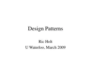 Design Patterns