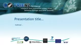 presentation title