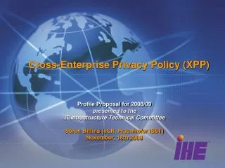 Cross-Enterprise Privacy Policy (XPP)
