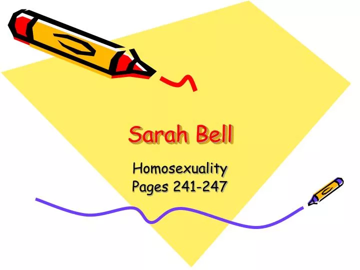 sarah bell