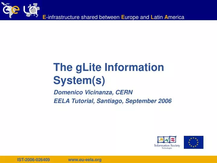 the glite information system s