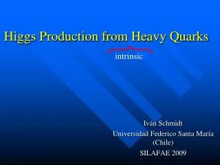 Higgs Production from Heavy Quarks