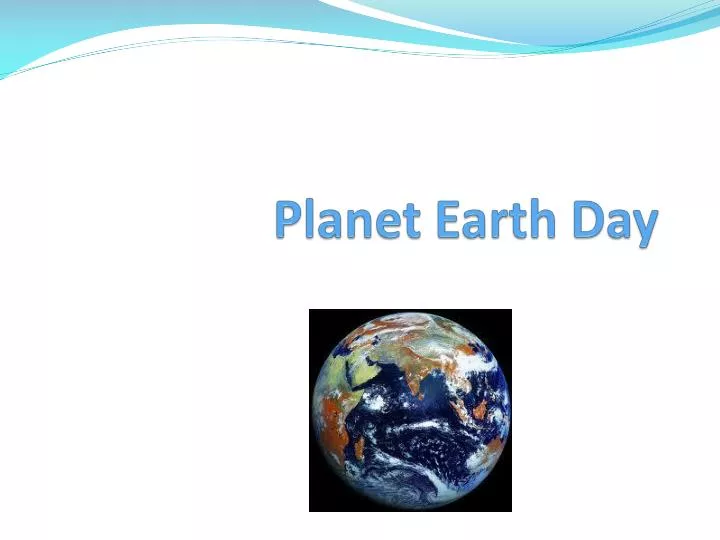 planet earth day