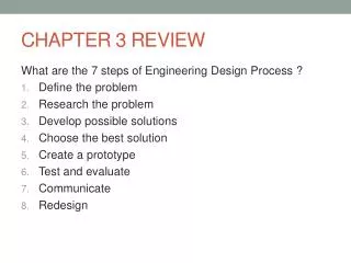 chapter 3 review