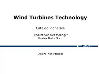 Wind Turbines Technology