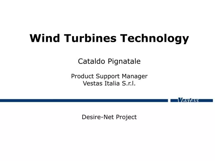 wind turbines technology