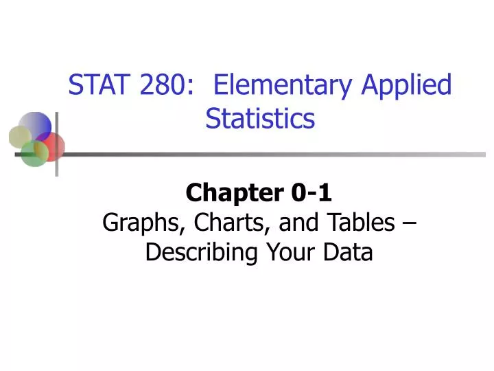 chapter 0 1 graphs charts and tables describing your data