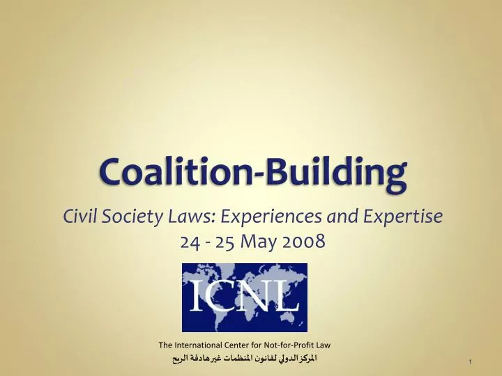 coalition building