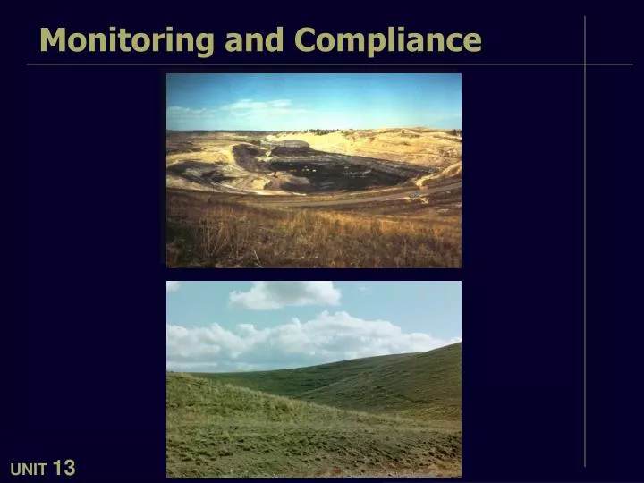 monitoring and compliance