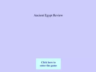 Ancient Egypt Review