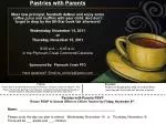 Pastries with Parents - slide 1