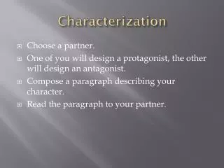 characterization