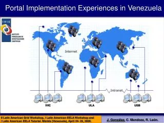 Portal Implementation Experiences in Venezuela