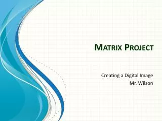 Matrix Project