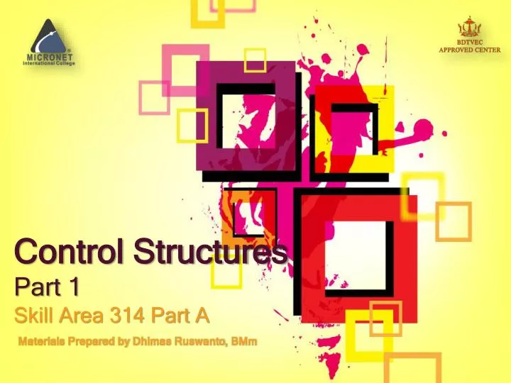 control structures part 1