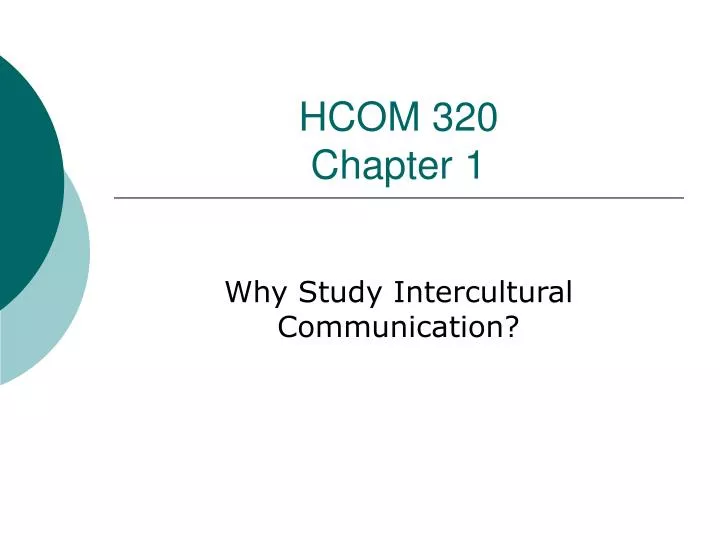 hcom 320 chapter 1