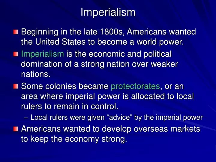 imperialism