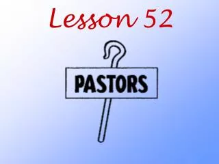 Lesson 52