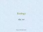 Ecology - slide 1