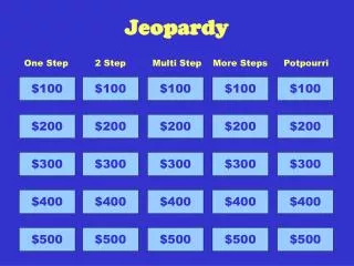 Jeopardy